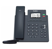 BAZAR - Yealink SIP-T31G IP telefon, 2,3" 132x64 grafický, 2x RJ45 10/100/1000, PoE, 2x SIP, s adaptérem