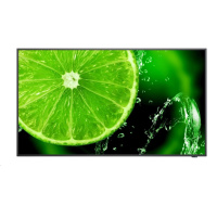Sharp 75" MultiSync® E759, LED, 3840x2160, 350nit, 4000:1, 8ms, 16/7, VGA, HDMI, LAN, RS232, USB-C