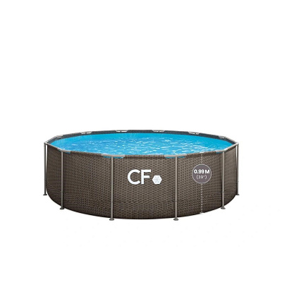 CF FRAME bazén, ratan, 366 x 99 cm