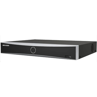 Hikvision DS-7604NXI-K1/4P(D), 4 kanálový AcuSense NVR s rozpoznáváním obličeje; 4xPoE