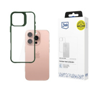 3mk ochranný kryt Satin Armor Case+ Green pro Apple iPhone 16 Pro