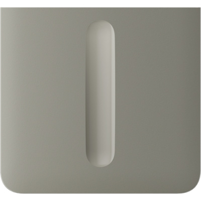 Ajax  SideButton (Dimmer) vertical - Boční kryt stmívatelného tlačítka, vertikální instalace, olivová