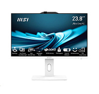 MSI AIO PRO AP242P (PRO AP242P 14M-1091XEU), i3-14100, 23.8" FHD, Anti-Glare, 16GB, 512GB SSD, No OS, White