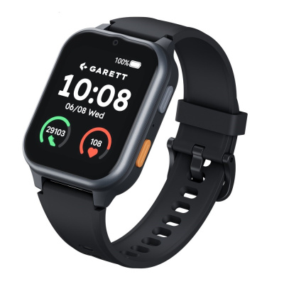 Garett Smartwatch Vita 4G Black -  seniorské hodinky