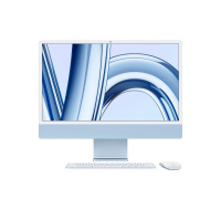 APPLE 24-inch iMac with Retina 4.5K display: M3 chip with 8-core CPU and 8-core GPU, 256GB SSD - Blue