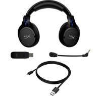 HyperX Cloud Flight - Wireless Gaming Headset (Black-Blue) - PS5-PS4 (HHSF1-GA-BK/G) - Sluchátka pro herní konsole