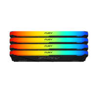 KINGSTON DIMM DDR4 128GB (Kit of 4) 2666MT/s CL16 FURY Beast RGB