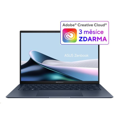 ASUS NTB Zenbook S 13 OLED (UX5304MA-OLED038W), U7-155U, 13.3" 2880 x 1800, 32GB, 1TB SSD, Intel, W11 Home, Blue