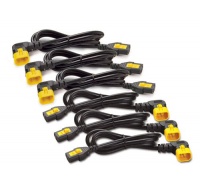 APC Power Cord Kit (6 ks), Locking, C13 to C14, (90°), 1.2m