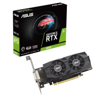 ASUS VGA NVIDIA GeForce RTX 3050 LP BRK 6G, 6G GDDR6, 1xDP, 1xHDMI, 1xDVI