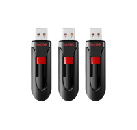 SanDisk Flash Disk 32GB Cruzer Glide, USB 2.0, Černá, 3 Pack