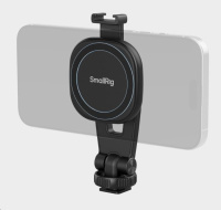 SmallRig 5283 AC-10 Attachable Phone Clamp with Cold Shoe Mount