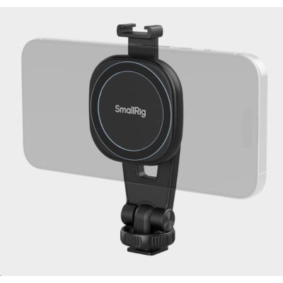 SmallRig 5283 AC-10 Attachable Phone Clamp with Cold Shoe Mount