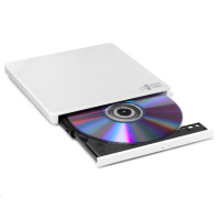BAZAR - HITACHI LG - externí mechanika DVD-W/CD-RW/DVD±R/±RW/RAM GP60NW60, Slim, White, box+SW - Poškozený obal (Komplet