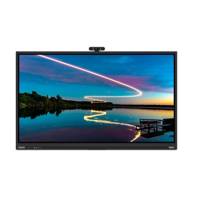 LENOVO LCD T86 - 86”,VA,matný,16:9,3840x2160,Touch,60Hz,8ms,400cd/m2,1200:1,HDMI,DP,USB-C,ThB,RJ45,USBHub,VESA