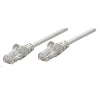 Intellinet patch kabel, Cat6 Certified, CU, UTP, PVC, RJ45, 0,5m, šedý