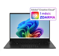 ASUS NTB Zenbook 14 (UM3406KA-OLED169W), AI 7 350, 14" 1920x1200 OLED, 32GB, 1TB SSD, Radeon, W11 Home, Jade Black