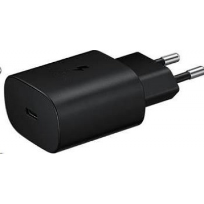 Samsung cestovní nabíječka EP-TA800NBE, Quickcharge 25W, USB-C, černá