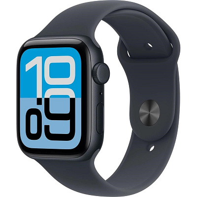 Apple Watch SE 3 GPS + Cellular 40mm Midnight Aluminium Case with Midnight Sport Band - S/M