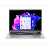 ACER NTB Swift Go 14 (SFG14-72-51V8),Core Ultra 5 125H,14" 2880x1800,16GB,1TB SSD,Intel ARC,W11H,Silver