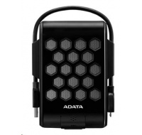 ADATA Externí HDD 1TB 2,5" USB 3.2, DashDrive™ Durable HD720, G-sensor, černý, (gumový, vodě/nárazu odolný)