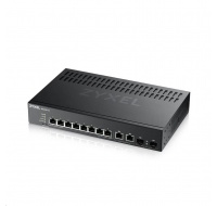 Zyxel GS2220-10 10-port L2 Managed Gigabit Switch, 8x gigabit RJ45, 2x gigabit RJ45/SFP