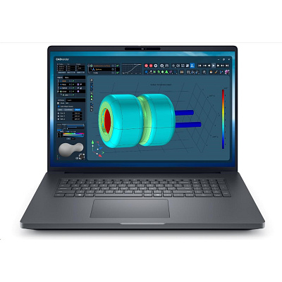 DELL NTB Pro Max Plus 18 MB18250/U7-265HX/32GB/1TSSD/18" QHD+/IR Cam/NVI RTX 3000/No AC Adapt/WLAN/Bck Kb/W11P/3Y PS NBD