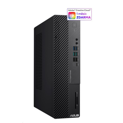 ASUS PC Desktop ExpertCenter D7 SFF (D700SEES-313100053X), i3-13100, 9L, 16GB, 512GB SSD, UHD 730, W11 Pro, Black