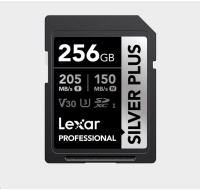 Lexar SDXC Professional SILVER Plus 1066x UHS-I/U3/A2/4K R205/W150 (V30) 256GB
