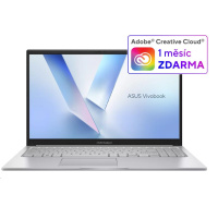 ASUS NTB Vivobook 15 (X1504VA-BQ3878W), i3-1315U, 15.6" FHD, 16GB, 512GB SSD, Intel, W11 Home, Cool Silver