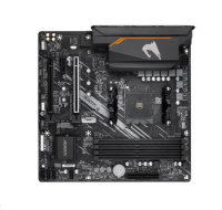BAZAR - GIGABYTE MB Sc AM4 B550M AORUS ELITE, AMD B550, 4xDDR4, 1xHDMI, 1xDVI, mATX - Po opravě (Bez příšlušenství)