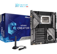 ASRock MB Sc sWRX8 WRX80 Creator R2.0, AMD WRX8, 8xDDR4, 1xVGA, WiFi, eATX