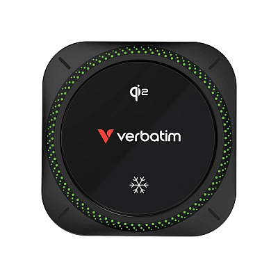 VERBATIM Nabíječka do auta Charge´n´Drive, Magnetická, Bezdrátová, Qi2, RGB