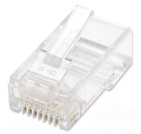 Intellinet konektor RJ45, licna (lanko) UTP Cat5e, 100ks v nádobě