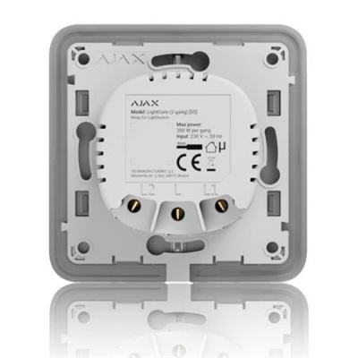Ajax  LightCore (2-gang) ASP - Relé pro LightSwitch (spínač řazení 5-lustrový)