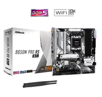 ASRock MB Sc AM5 B650M PRO RS WIFI, AMD B650, 4xDDR5, 1xDP, 1xHDMI, WiFi, mATX