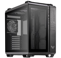 BAZAR - ASUS case TUF GAMING GT502 PLUS, Mid Tower, průhledná bočnice, 4x 120mm ARGB Fan, černá - Poškozený obal (Komple