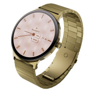 Garett Smartwatch Verona 2 zlatá, gold SOLID steel