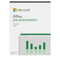 PROMO 3PCK Office Home and Business 2024 SK (pro podnikatele) + NOTINO 40 EUR