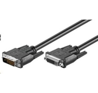 PREMIUMCORD DVI-D prodlužovací kabel,dual-link,DVI(24+1),MF, 5m