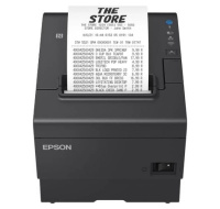 Epson TM-T88VII, USB, USB Host, RS232, Ethernet, ePOS, black