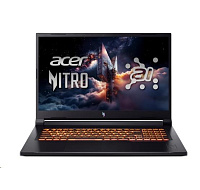 ACER NTB Nitro V 17 AI (ANV17-41-R0CS),Ryzen 7 260,17.3"FHD,16GB,1TB SSD,RTX 5060,Linux,Black