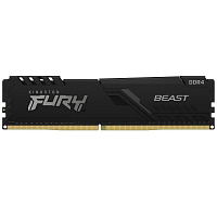 BAZAR KINGSTON DIMM DDR4 16GB 3200MT/s CL16 FURY Beast Černá (ROZBALENO)