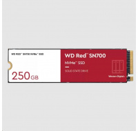 WD RED SSD NVMe 250GB PCIe SN700, Geb3 8GB/s, (R:3100/W:1600 MB/s) TBW 500