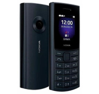 BAZAR - Nokia 110 Dual SIM, 4G, černo-modrá (2023), (CZ, SK, HU) - Po opravě (Komplet)