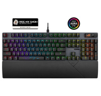 ASUS klávesnice ROG STRIX SCOPE II, mechanická, drátová, ROG NX Snow / PBT, US