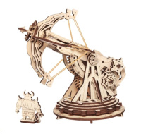 RoboTime 3D dřevěné mechanické puzzle Obléhací balista