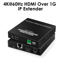 PremiumCord HDMI extender na 120m přes LAN, nekompresovaný, 4K@60Hz, přes IP