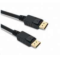 PREMIUMCORD Kabel DisplayPort 1.4 přípojný kabel M/M, zlacené konektory, 1,5m