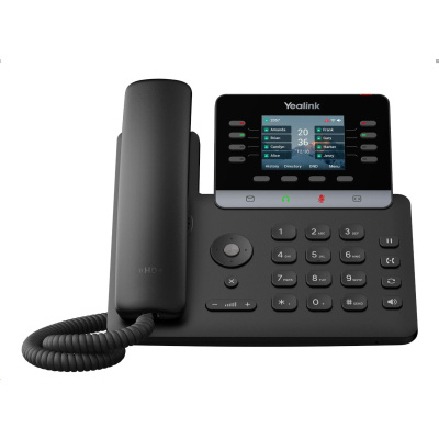 Yealink SIP-T73U SIP telefon, barevný displej 2,8" s rozlišením 320x240, 1x USB, 2 x RJ45 10/100/1000 Mbps, 12x SIP